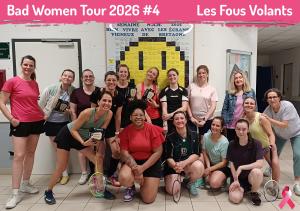 Bad Women Tour 2026 - Les Fous Volants - Badminton Nantes
